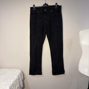 Stylish Black Straight Jeans for Men